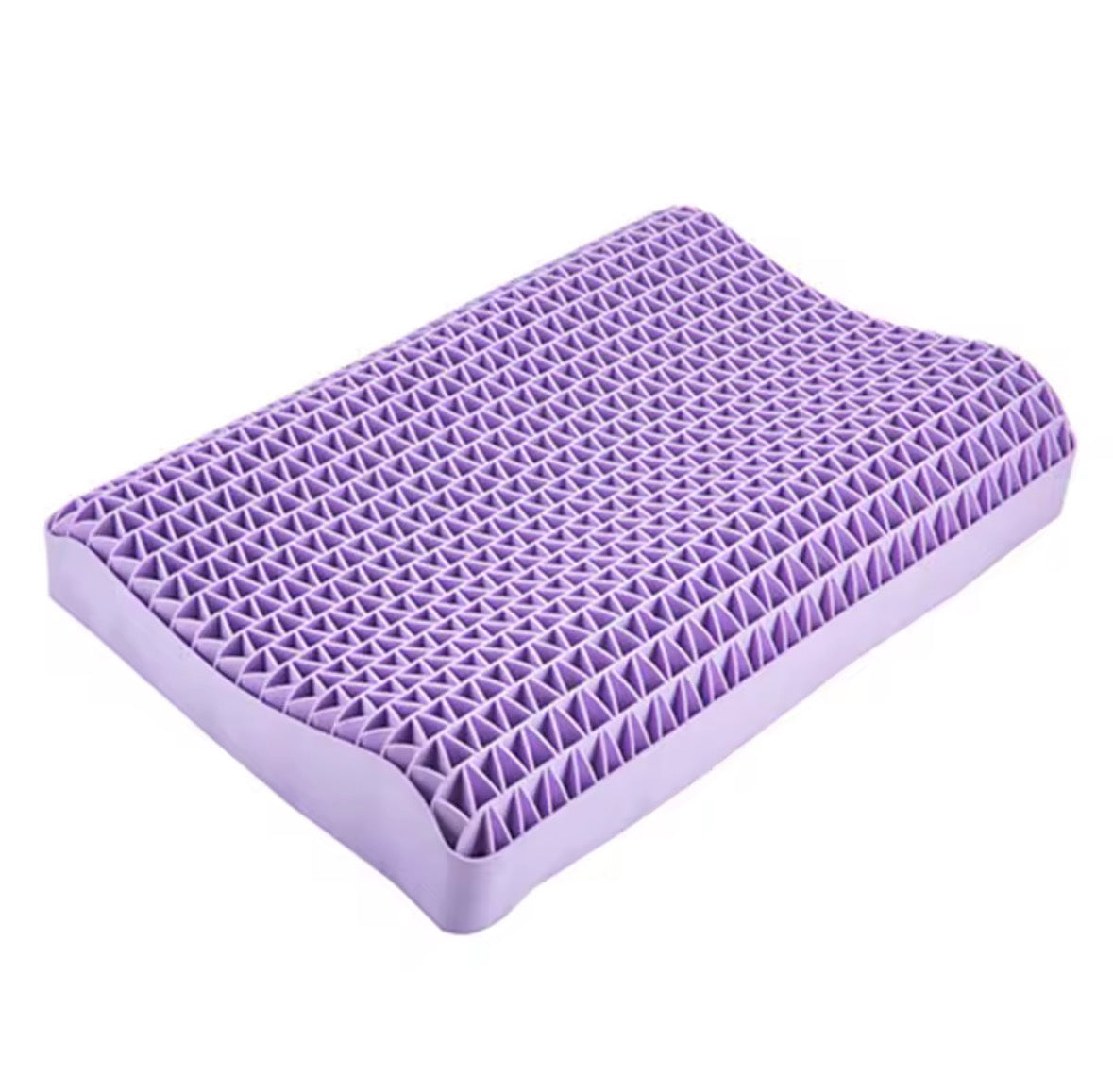💜 PODUSZKA ERGONOMICZNA TPE 3D – ODDYCHAJĄCA PODUSZKA DO SNU 😴✨