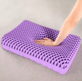 💜 PODUSZKA ERGONOMICZNA TPE 3D – ODDYCHAJĄCA PODUSZKA DO SNU 😴✨