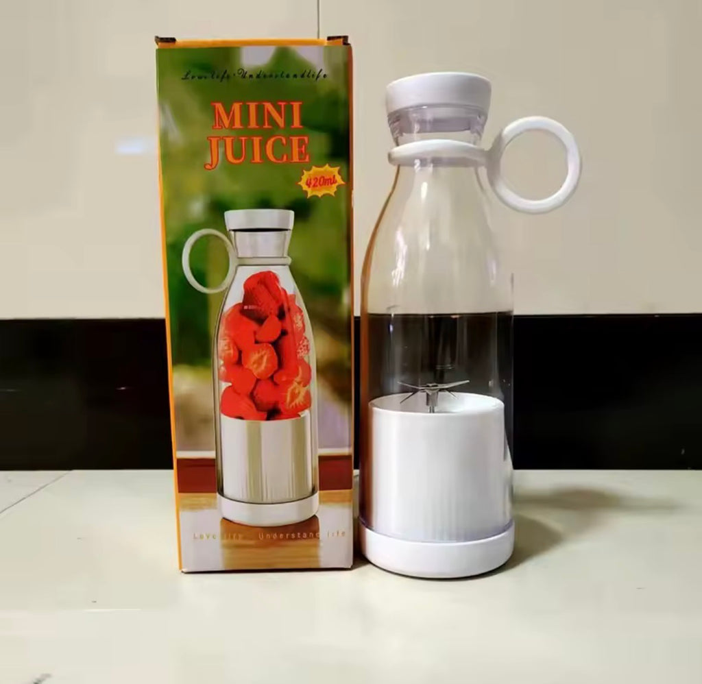 🍓 Przenośny Blender USB 350 ml – Smoothie, Koktajle i Soki 🥤 6 Ostrzy