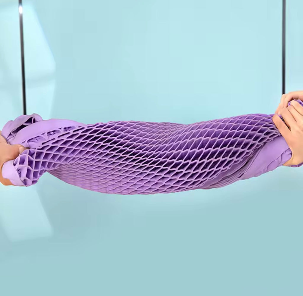 💜 PODUSZKA ERGONOMICZNA TPE 3D – ODDYCHAJĄCA PODUSZKA DO SNU 😴✨