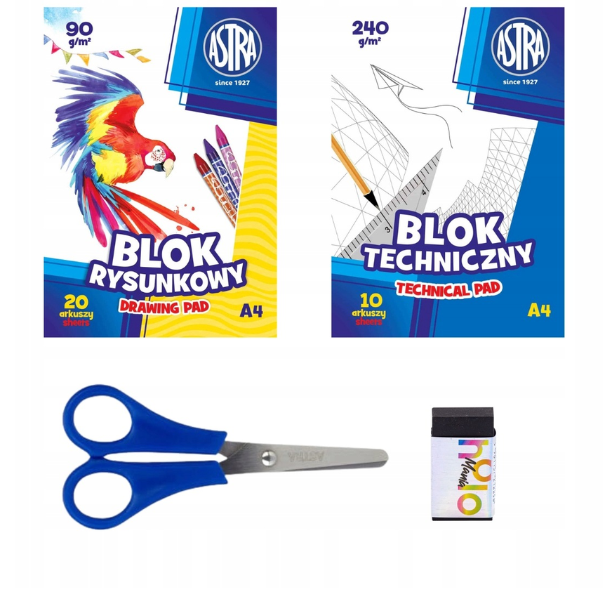 🎒 Großes Schulranzen-Set ASTRA XXL – Komplettes Set für die Klassen 4–8 📚✏️