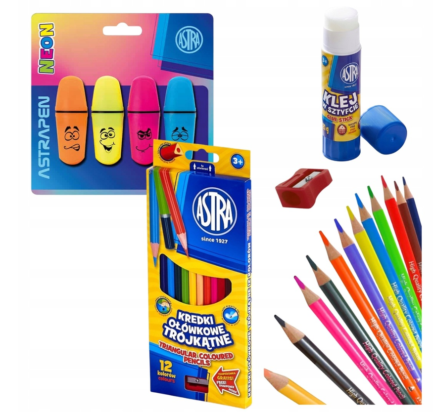 🎒 Großes Schulranzen-Set ASTRA XXL – Komplettes Set für die Klassen 4–8 📚✏️