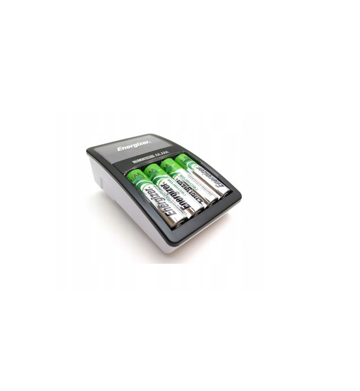🔋 Ładowarka Energizer Maxi AA/AAA + 4 Akumulatorki AA 2000 mAh ⚡