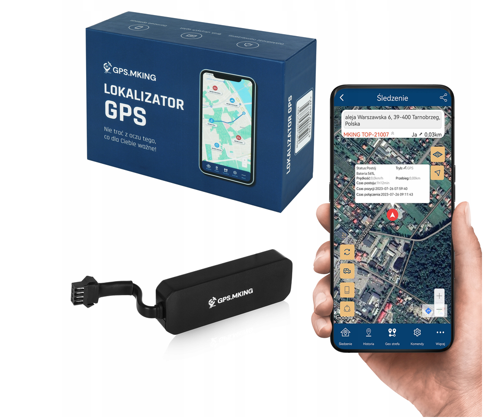 📍 GPS-Tracker MKING MKX10 für Auto und Motorrad – App, IP65, ohne Abo 🚗