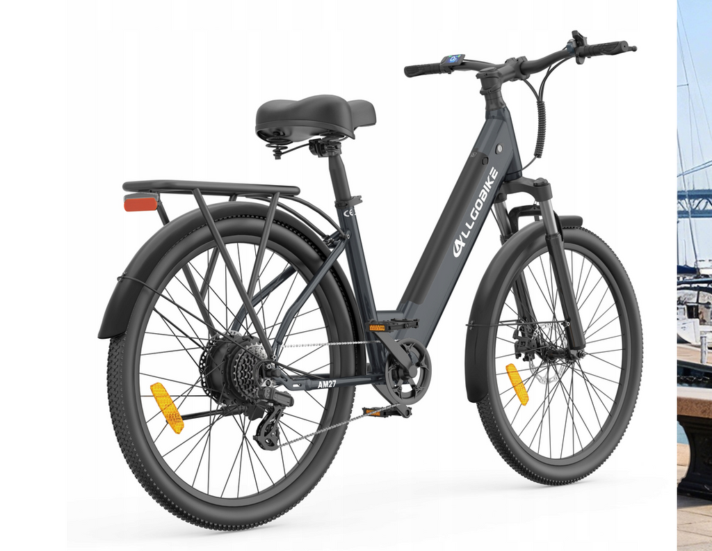 🚲 Rower Elektryczny ALLGOBIKE 27,5" 250W 15Ah – Shimano 7S, Zasięg do 100 km ⚡