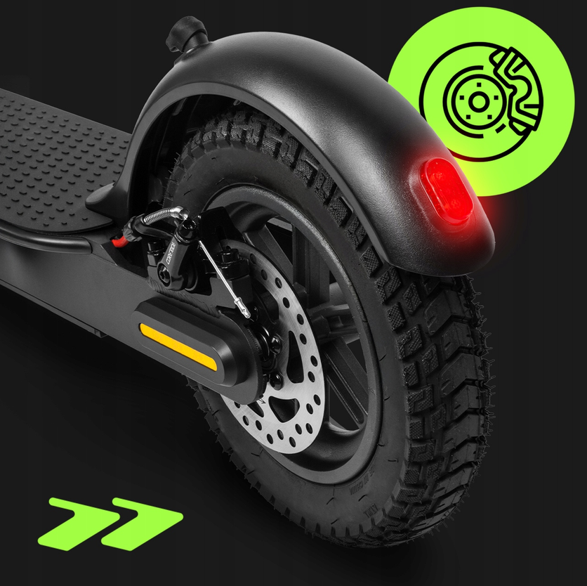 🛴 Hulajnoga Elektryczna SCOOPES E-Cruise 350W – Zasięg 35 km, Koła 10", Amortyzacja ⚡