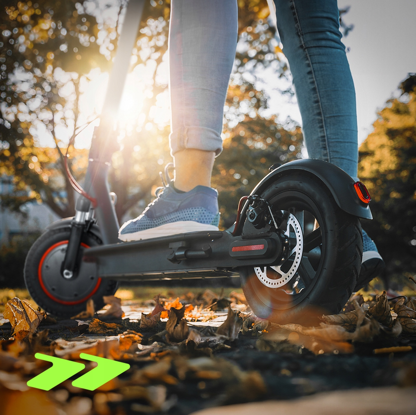 🛴 Hulajnoga Elektryczna SCOOPES E-Cruise 350W – Zasięg 35 km, Koła 10", Amortyzacja ⚡